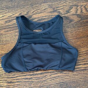 Black Women's Sports Bra